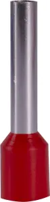 Ізольований наконечник втулковий e.terminal.stand.e6018.red 6,0 кв.мм, червоний, 100шт №2