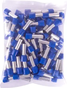 Изолированный втулочный наконечник e.terminal.stand.e25-22.blue 20.5 кв.мм, синий, 100шт №3