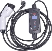 Переносна зарядна станція e.charge.portable.T1-SCHUKO.1L3 230В, 6-16А, роз'єм: SCHUKO/Т1, довжина:1м/4м