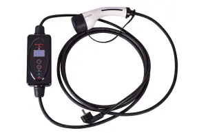 Переносна зарядна станція e.charge.portable.T2-SCHUKO.1L3 230В, 6-16А, роз'єм: SCHUKO/Т2, довжина:1м/4м №1