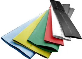 Термоусаджувальна трубка e.termo.stand.30.15.black, 30/15, 1м, чорна