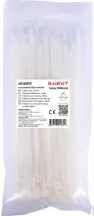 Кабельная стяжка e.ct.stand.150.4.white (100шт), белая