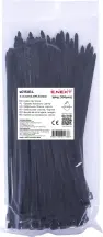 Кабельная стяжка e.ct.stand.200.3.black (100шт), черная