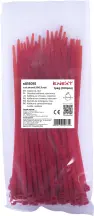 Кабельная стяжка e.ct.stand.200.3.red (100шт), красная