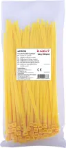 Кабельная стяжка e.ct.stand.200.3.yellow (100шт), желтая