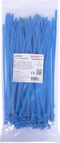 Кабельная стяжка e.ct.stand.200.5.blue (100шт), синяя №1