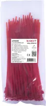 Кабельная стяжка e.ct.stand.200.5.red (100шт), красная