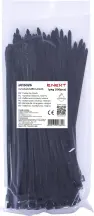 Кабельная стяжка e.ct.stand.280.4.black (100шт), черная