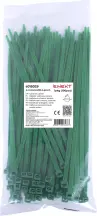 Кабельна стяжка e.ct.stand.280.4.green (100шт), зелена
