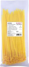 Кабельная стяжка e.ct.stand.280.4.yellow (100шт), желтая