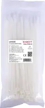 Кабельная стяжка e.ct.stand.300.8.white (100шт), белая