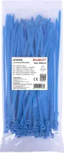 Кабельная стяжка e.ct.stand.370.4.blue (100шт), синяя