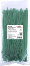 Кабельна стяжка e.ct.stand.370.4.green (100шт), зелена