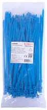 Кабельна стяжка e.ct.stand.400.8.blue (100шт), синя в магазині TVOE