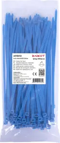 Кабельная стяжка e.ct.stand.60.3.blue (100шт), синяя №1