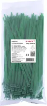 Кабельна стяжка e.ct.stand.60.3.green (100шт), зелена