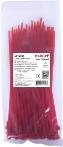 Кабельная стяжка e.ct.stand.60.3.red (100шт), красная №1