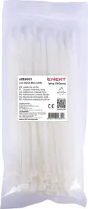 Кабельна стяжка e.ct.stand.60.3.white (100шт), біла №1
