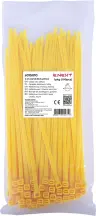 Кабельная стяжка e.ct.stand.60.3.yellow (100шт), желтая