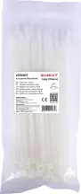 Кабельна стяжка e.ct.stand.760.9.white (100шт), біла