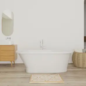 Ванна зі штучного каменю Studio Stone "Mersey" 190x80 MER190080 №2