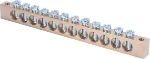 Шина нульова e.bsa.stand.60.12, 12 отв.х 60 А №1