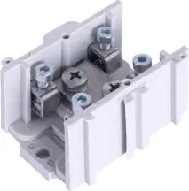 Клеммная колодка проходная e.tc.main.steel.35, 1х35 мм.кв./4х6 мм.кв., стальной контакт