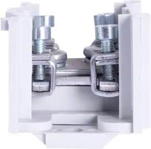 Клеммная колодка проходная e.tc.main.steel.35, 1х35 мм.кв./4х6 мм.кв., стальной контакт №2