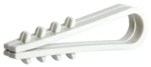 Дюбель - ялинка 6 mm для круглого проводу e.metiz.dowel.fir.6, 100 шт. №1