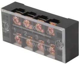 Клеммная колодка защищена e.tc.protect.25.4, 25А, 4 полюса