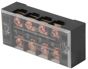 Клемна колодка захищена e.tc.protect.25.4, 25А, 4 полюса №1