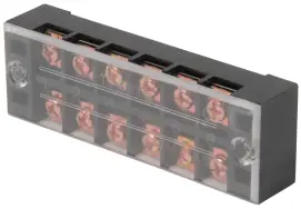 Клемна колодка захищена e.tc.protect.25.6, 25А, 6 полюсів