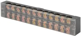 Клемна колодка захищена e.tc.protect.45.12, 45А, 12 полюсів