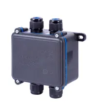 Коробка распределительная e.wdb.cnp725.4t.b с клеммником, 108х111х42 мм, IP68