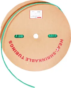 Трубка термоусадочная e.termo.stand.roll.3.1,5.green, 3/1,5, 200м, зеленая №1