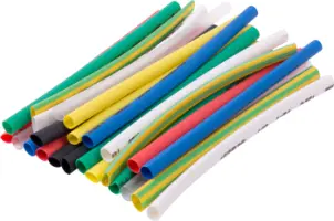 Набор трубок термоусадочных e.termo.stand.set.4.2, (8 цветов), 100 мм, 24 шт. №1