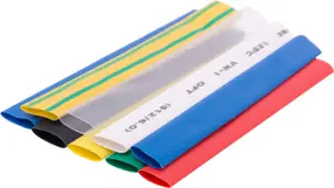 Набор трубок термоусадочных e.termo.stand.set.12.6, (8 цветов), 100 мм, 24 шт. №1