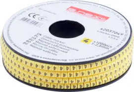 Маркер кабельный e.marker.stand.1.2.5.4, 1-2.5 кв.мм, "4", 1000 шт