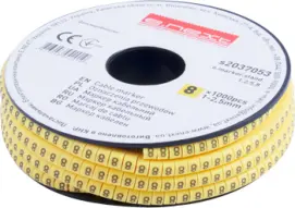 Маркер кабельный e.marker.stand.1.2.5.8, 1-2.5 кв.мм, "8", 1000 шт