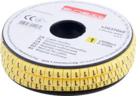 Маркер кабельный e.marker.stand.2.4.2, 2-4 кв.мм, "2", 500 шт