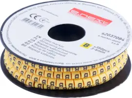 Маркер кабельный e.marker.stand.3.6.B, 3-6 кв.мм, "B", 350 шт