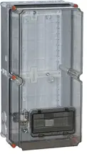 Коробка распределительная пластиковая ZP50 IP55 (505*250*204) c окошком под 8-модулей