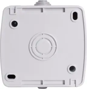 Переключатель одноклавишный e.aqua.1121.grg для наружного монтажа, IP44, серый №3