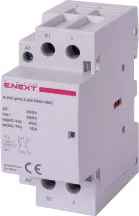 Модульный контактор e.mc.pro.2.40.1NO+1NC, 2р, 40А, 1NO+1NC, 220В