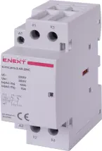 Модульный контактор e.mc.pro.2.40.2NC, 2р, 40А, 2NC, 220В