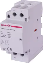 Модульный контактор e.mc.pro.2.63.1NO+1NC, 2р, 63А, 1NO+1NC, 220В