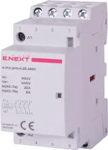 Модульный контактор e.mc.pro.4.25.4NO, 4р, 25А, 4NO, 220В