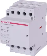Модульний контактор e.mc.pro.4.63.2NO+2NC, 4р, 63А, 2NO+2NC, 220В