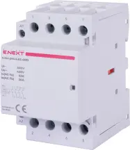 Модульный контактор e.mc.pro.4.63.4NO, 4р, 63А, 4NO, 220В