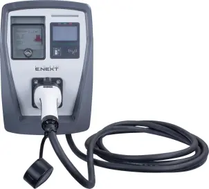 Станція для заряду електромобілів e.charge.pro.22T2C 22кВт 400В 32A Type2 кабель 5м IP54 №1